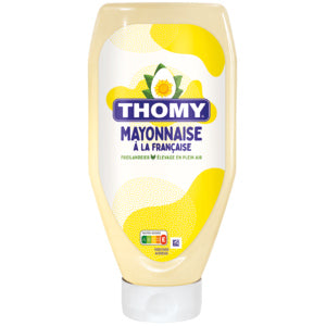 Thomy Mayonnaise a là française Squeeze, 8 x 700 ml