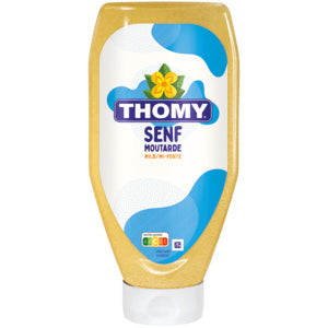 Thomy Senf mild Squeeze, 8 x 700 ml